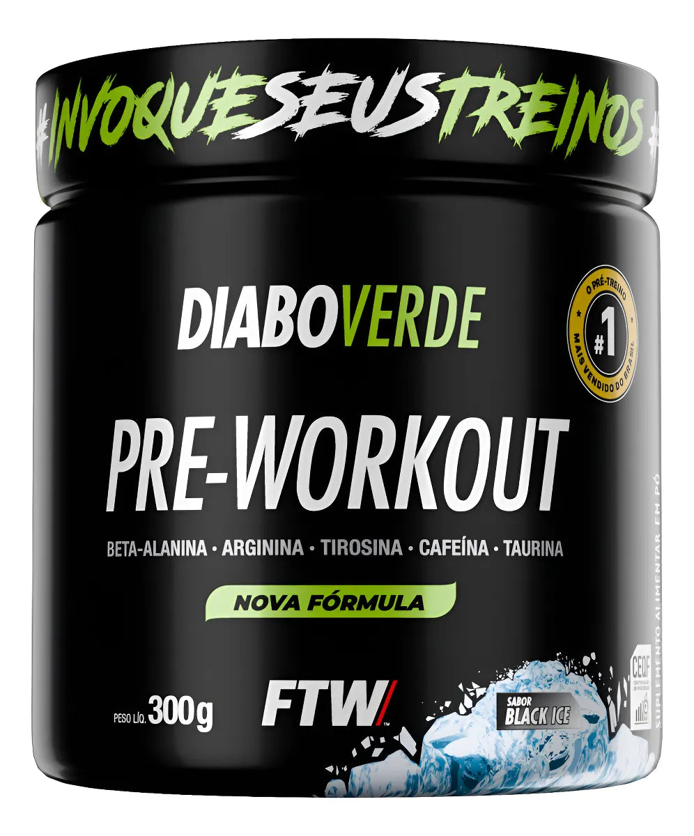 Pre-Treino Diabo Verde 300g