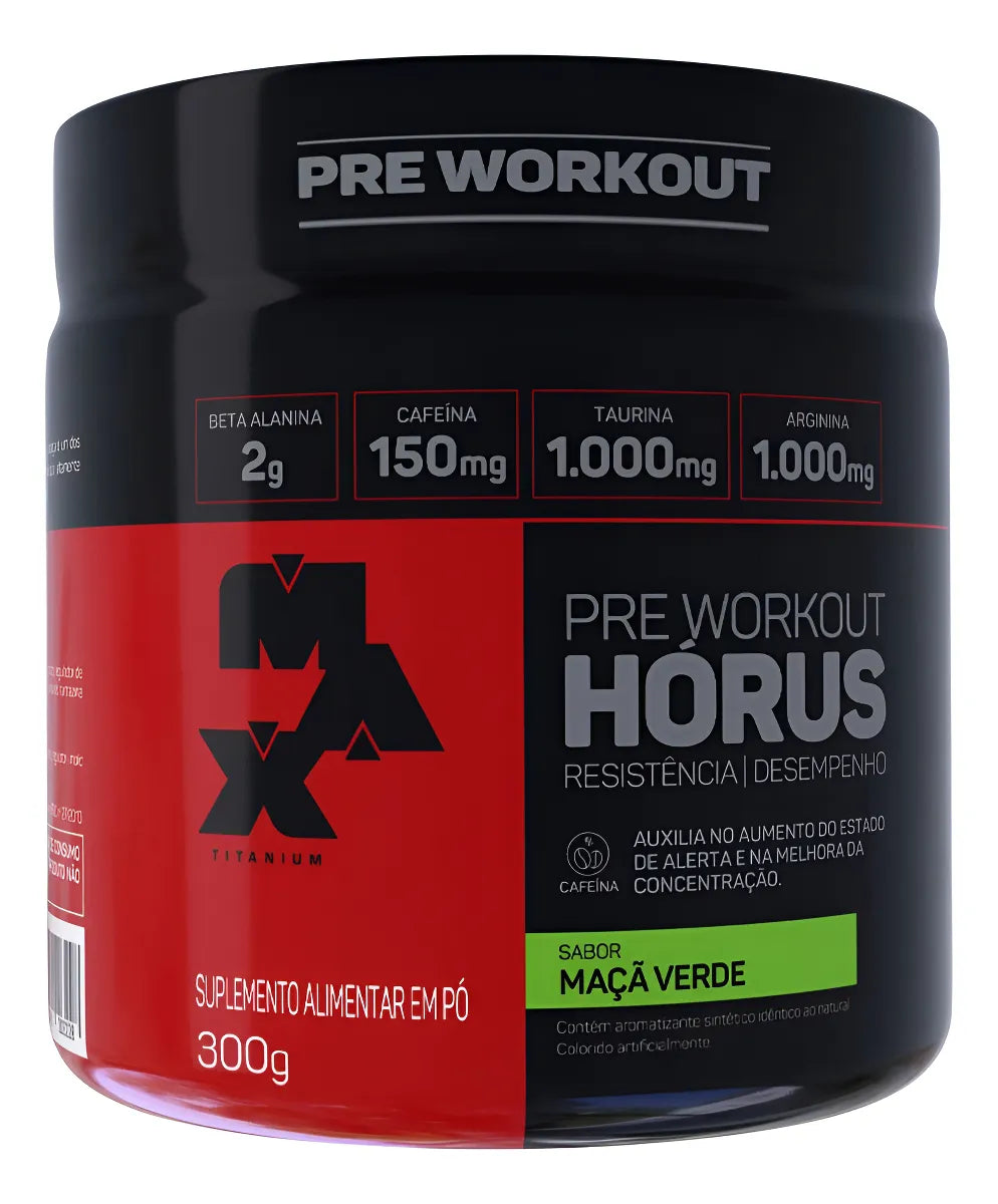 Pré-Treino Hórus Max Titanium 300g