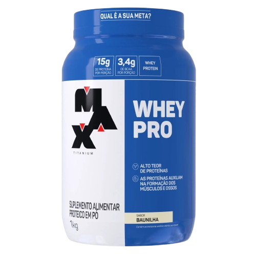 Whey Protein Max Titanium 1kg
