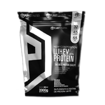 100% Whey Protein 2kg - Planet Pharma (Sabor Chocolate)