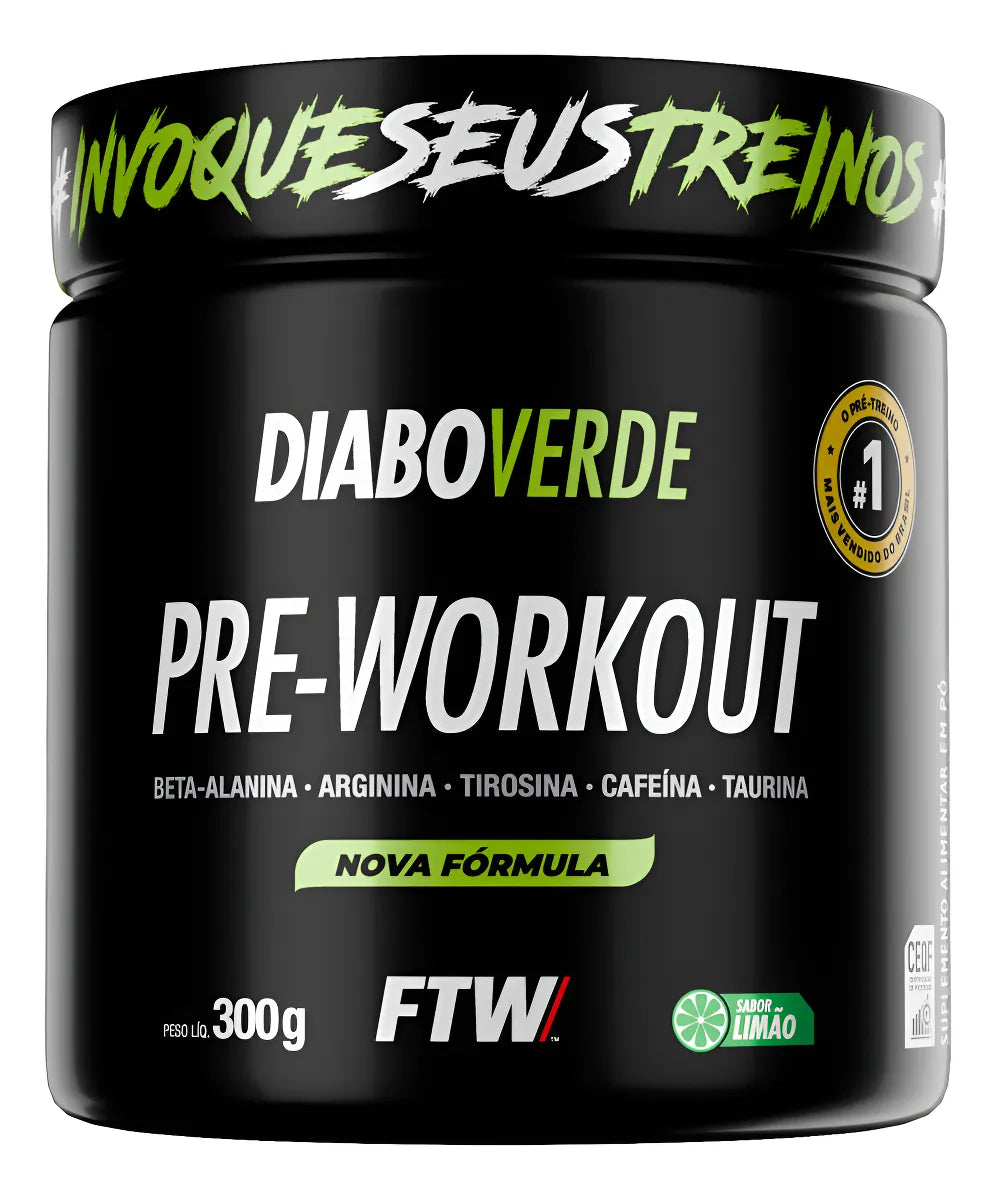 Pre-Treino Diabo Verde 300g