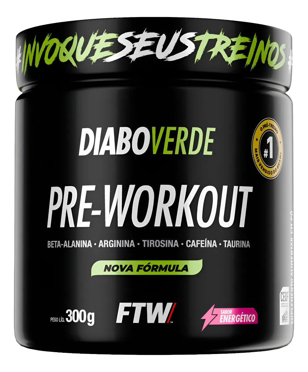 Pre-Treino Diabo Verde 300g