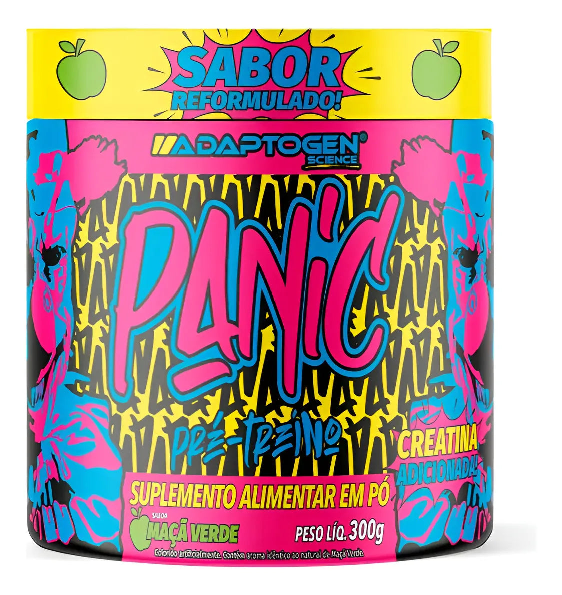 Pré Treino Panic Adaptogen 300g
