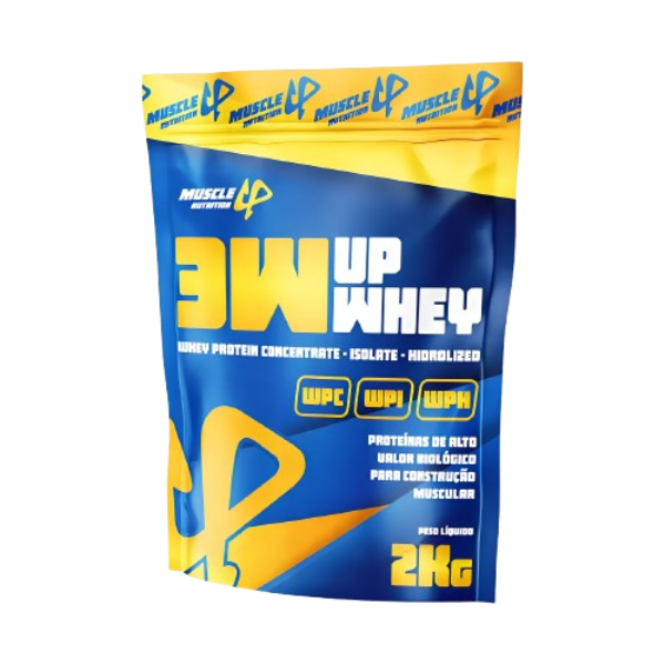 Whey Protein 3w 2kg Up Nutrition - Refil