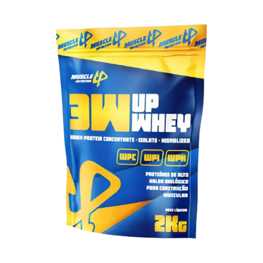 Whey Protein 3w 2kg Up Nutrition - Refil