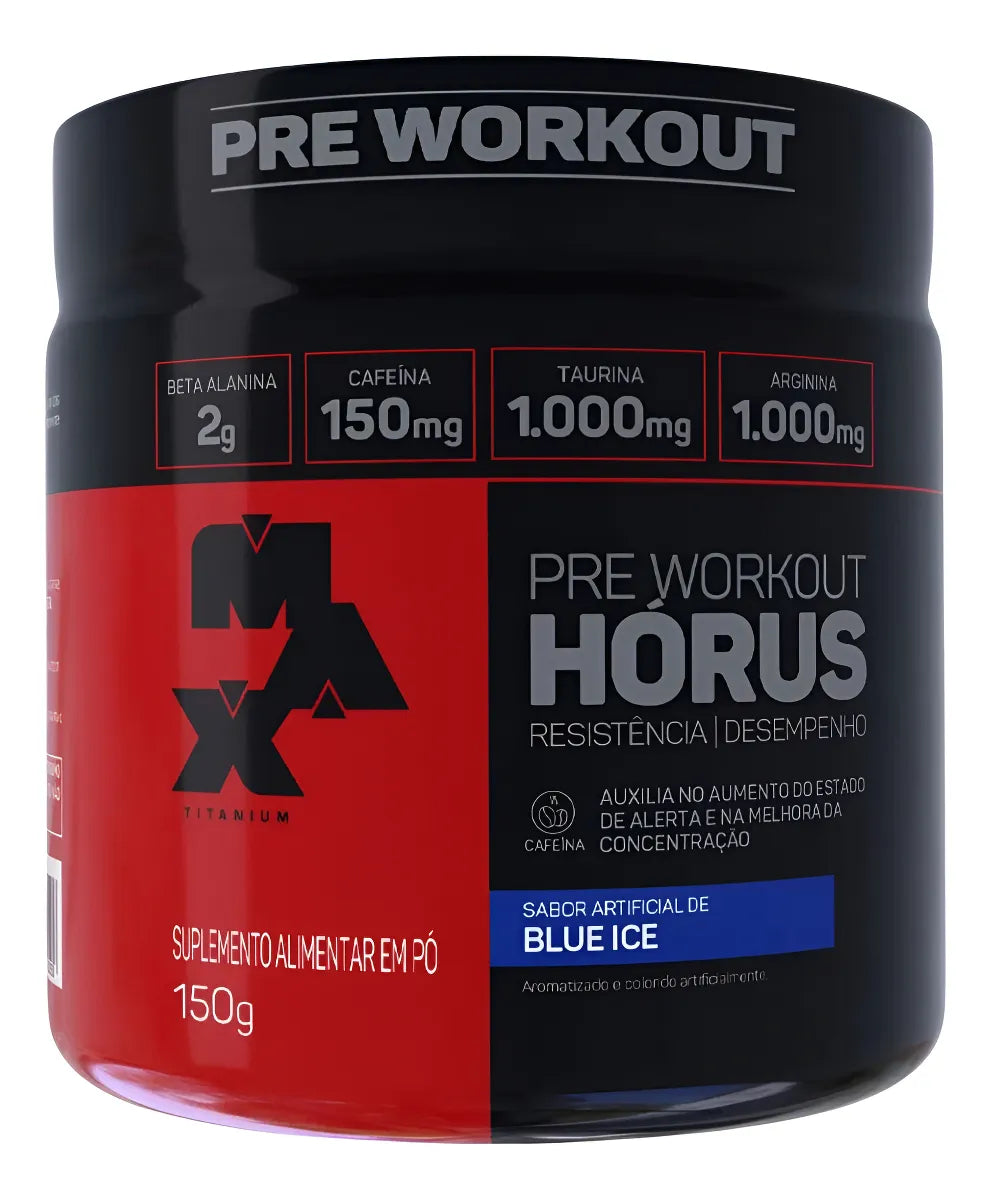 Pré-Treino Hórus Max Titanium 300g