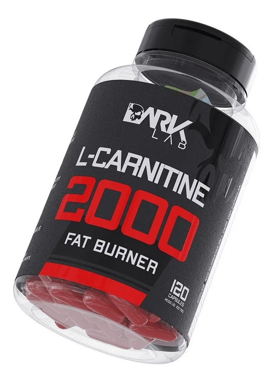 L-carnitina 2000 Queimador Gordura 120 Cápsulas - Dark Lab Sabor Sem sabor