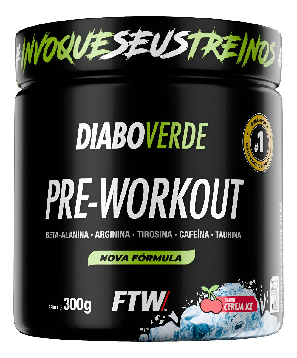 Pre-Treino Diabo Verde 300g