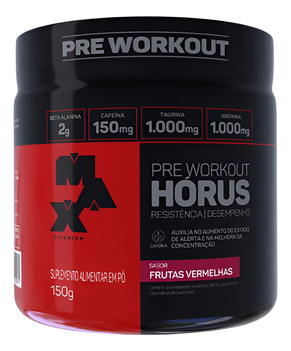Pré-Treino Hórus Max Titanium 300g